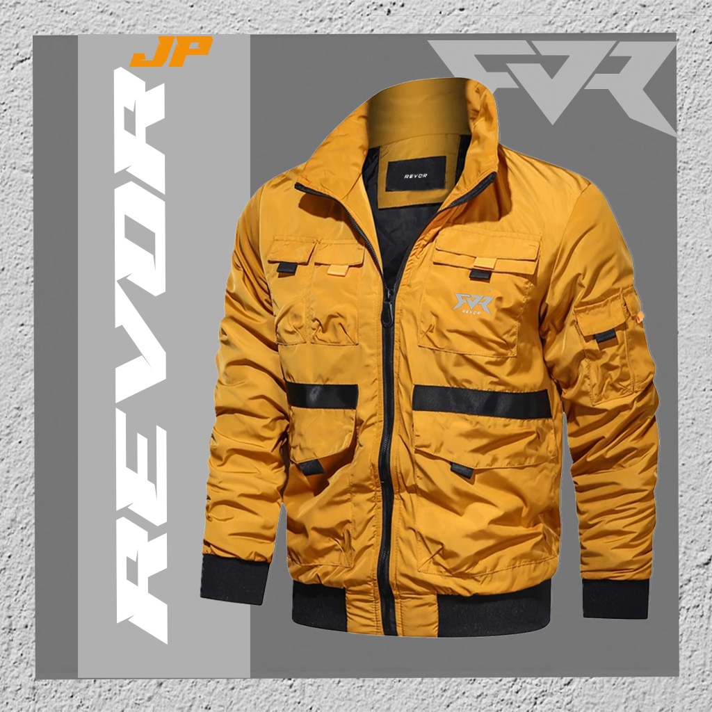 Revor JP Jaket Motor Windproof