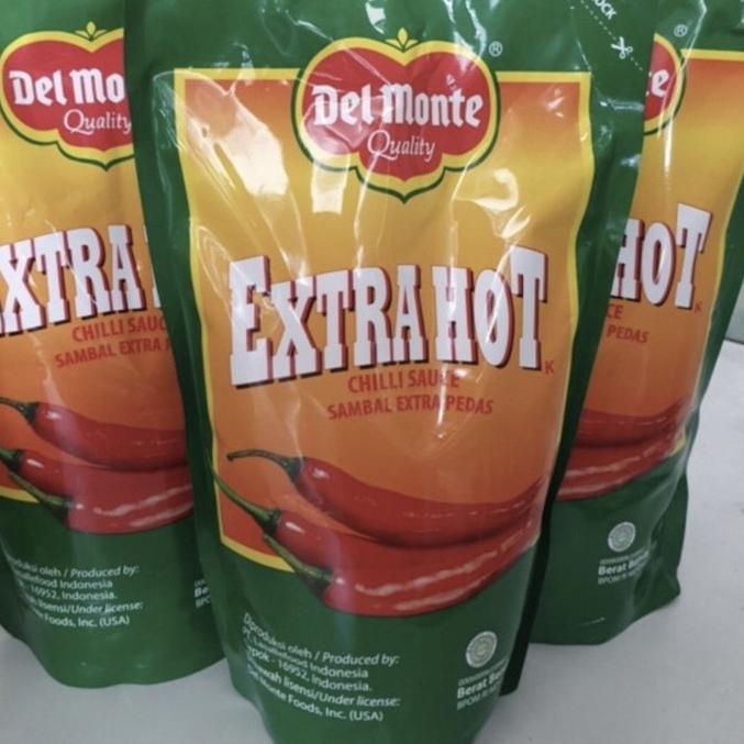 

Awas!!!✅ delmonte saos sambel /extra hot / chilli sauce / kemasan 1kg #tiktoktrend