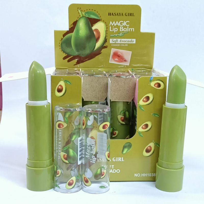 Lipstick Lip Balm Hasaya Girl Sift Avocado - Per Bok