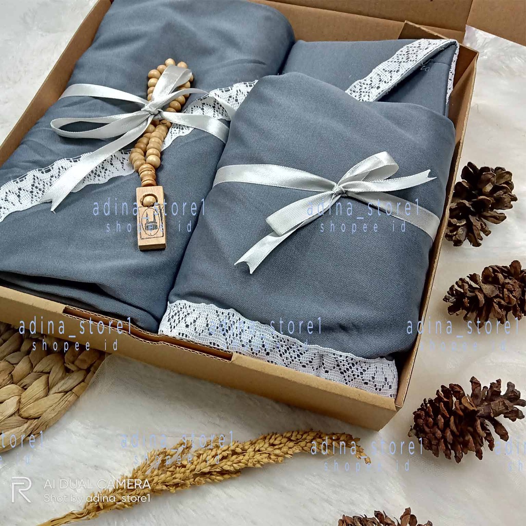 [DNAJ] HAMPERS MUKENA MUSLIMAH / hadiah / kado / gift box ultah / ulang tahun pacar alat ibadah