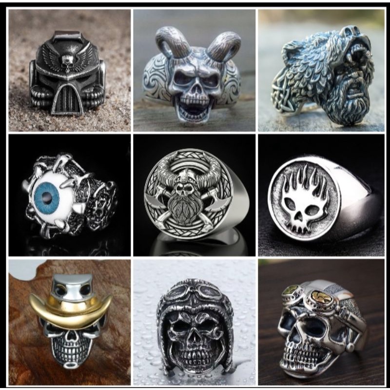 cod RingskulL original punk metal terlaris
