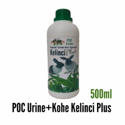 Pupuk POC Kelinci 500 ml - Pupuk Organik Cair Kelinci - Pupuk Kotoran Kelinci