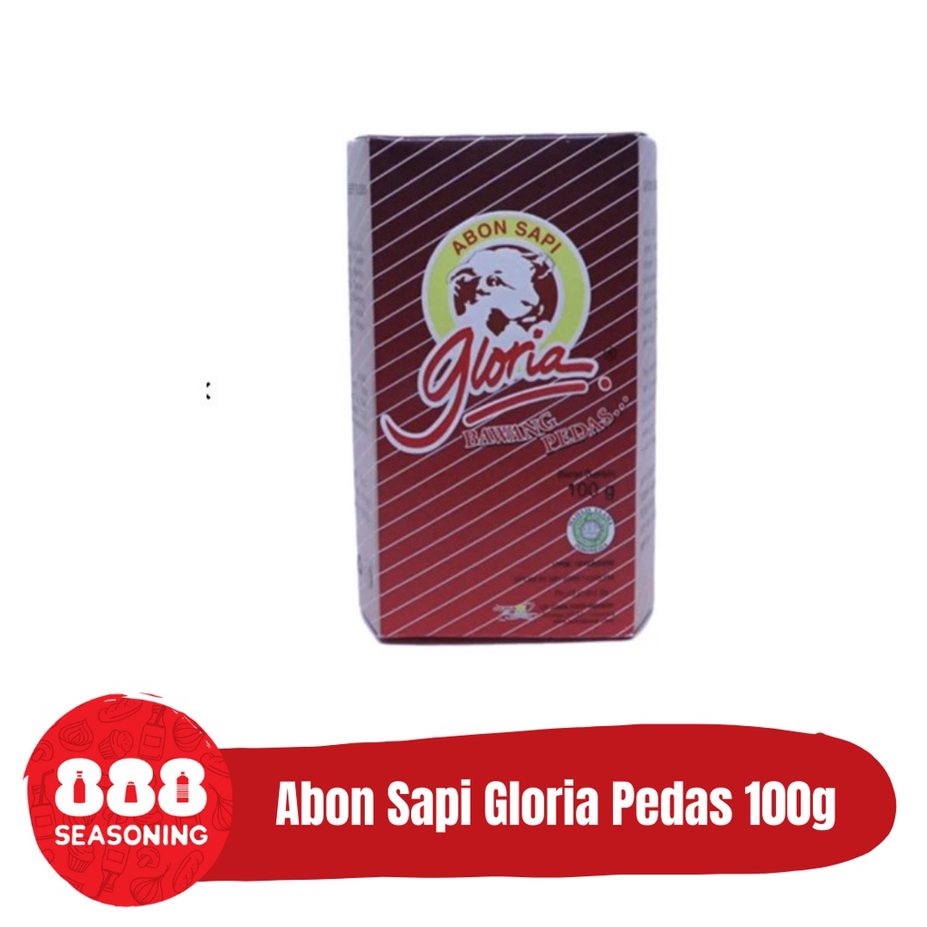 

ABON SAPI GLORIA PEDAS (Spicy Beef Floss) 100g