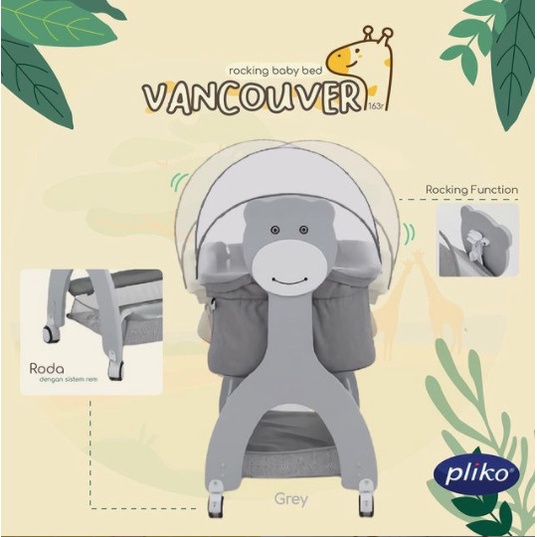 Box Baby Pliko B163R Vancouver Rocking/ Babydoes Jiraff