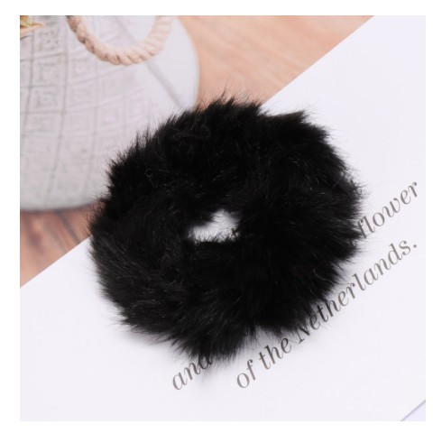 SCRUNCHIE FLUFFY JUMBO KOREA - Ikat Rambut Jumbo - Cepol Hijab Inner Kuncir Hijab Serbaguna