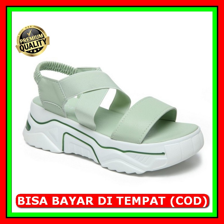 Sandal Gunung Strap Pria Wanita Triglav Original Hitam Oranye / S TK340 Pvn Zela Sandal Tali Wanita