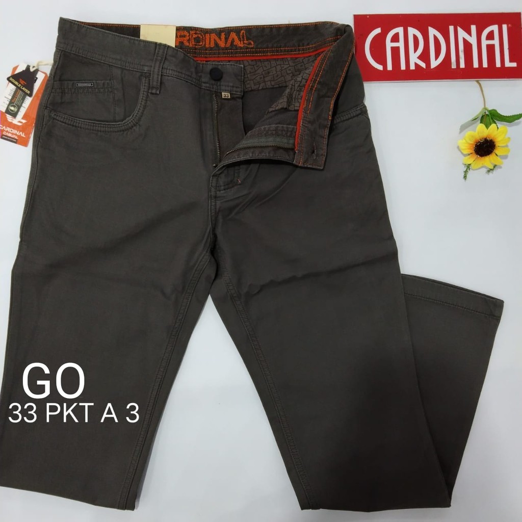 gof 33-PKT CARDINAL CASUAL CELANA POCKETS PANJANG Celana Chino Pria Fashion Laki Brand Kekinian