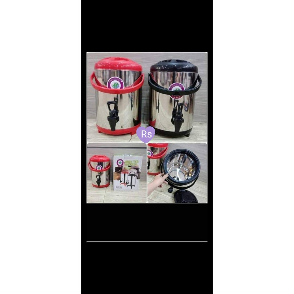 milk tea bucket 8 liter