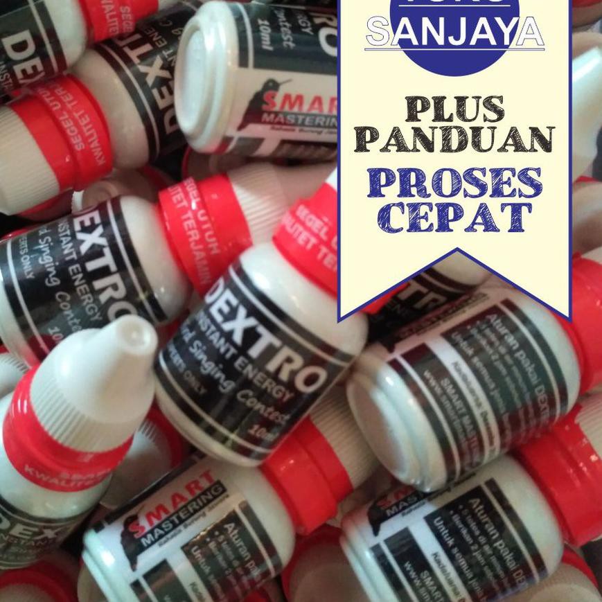 T E R L A R I S Smart Dextro Vitamin Obat Penggacor Doping Lomba