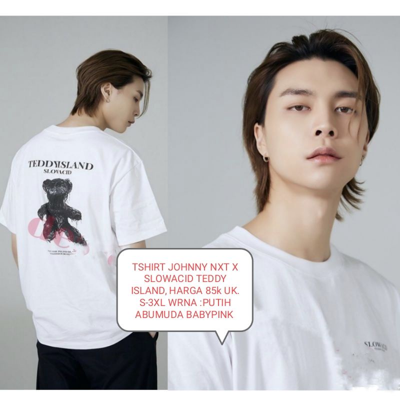 TSHIRT KAOS JOHNNY NCT X SLOWACID