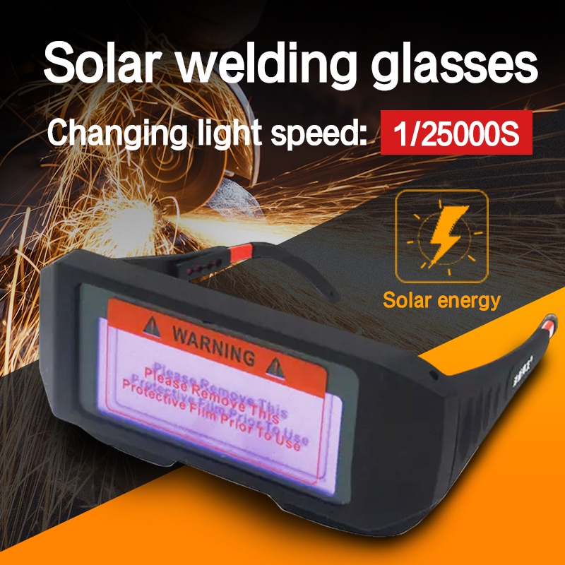 Ready Kacamata Las Otomatis / Auto Darkening Welding Glass