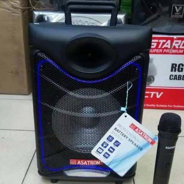 HT 8885 UKM Speaker Portable Meeting Wireless Asatron 8 inch