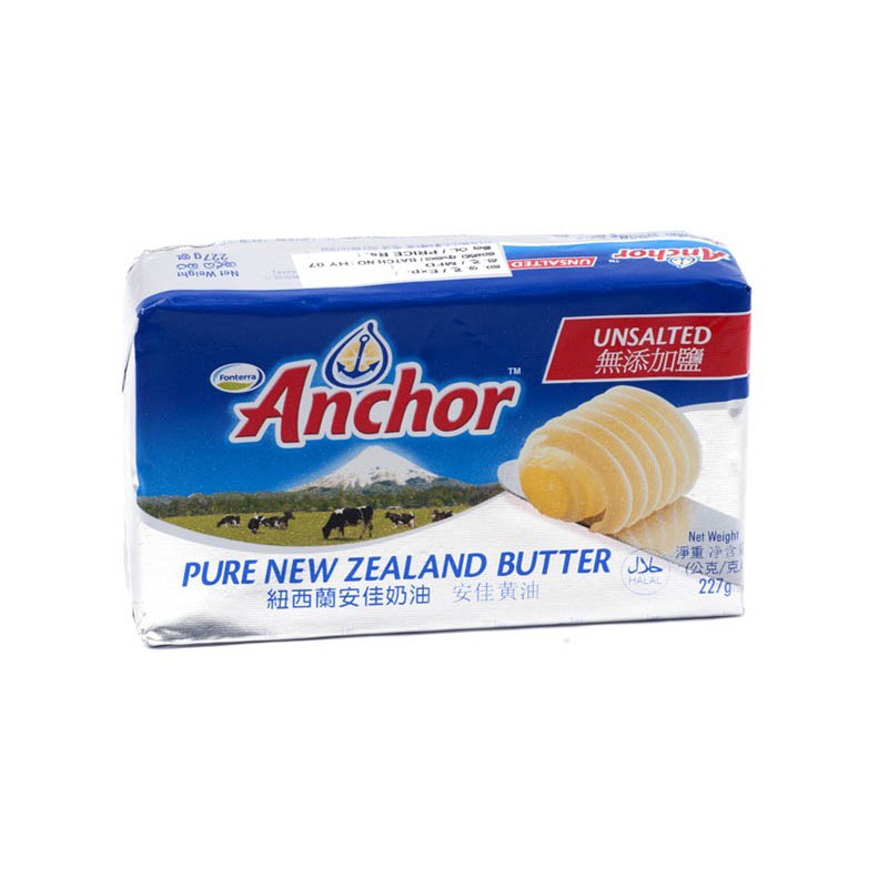 Jual Anchor Unsalted Butter / Butter 227 Gr | Shopee Indonesia