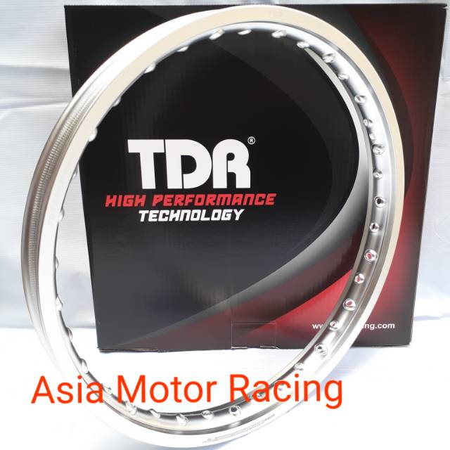 Velg TDR - Pelek TDR - VELG TDR W Shape Kotak Ring 17 x140 dan 160x17  1 pieces gold silver Hitam