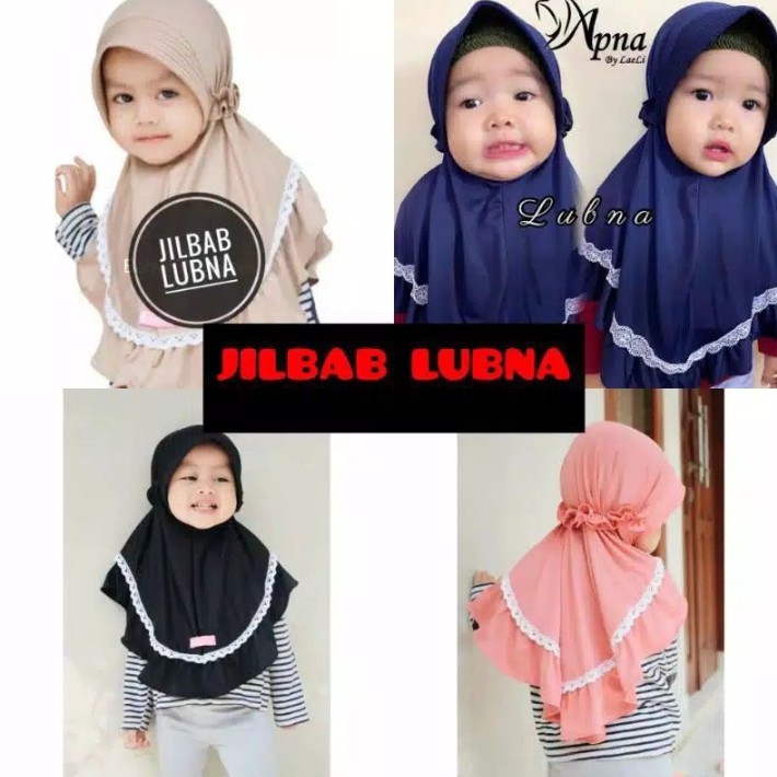 hijab anak bayi INSTAN LUBNA - kerudung anak terbaru