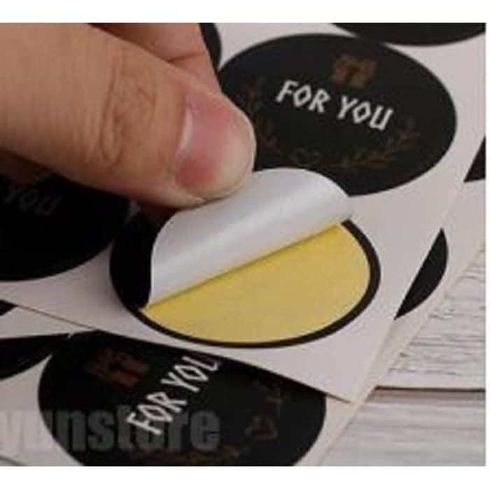 Paper Tags Sticker FOR YOU - FY20_01 (1sheet/12pcs)