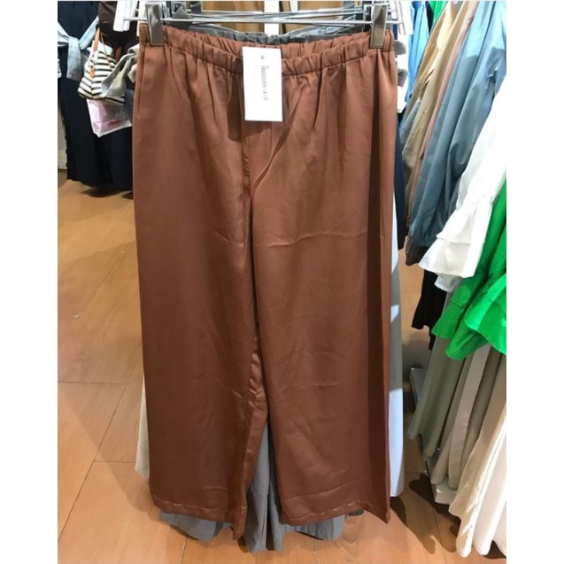 Celana Wide Leg Gaudi, Celana Kulot Gaudi, Wide Leg Pants