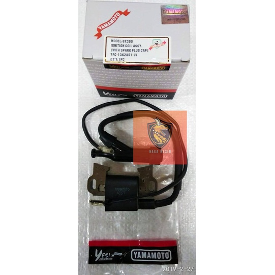 Ignition Coil Cdi Mesin Penggerak Bensin Gx390 Gx420 Gx460 Yamamoto