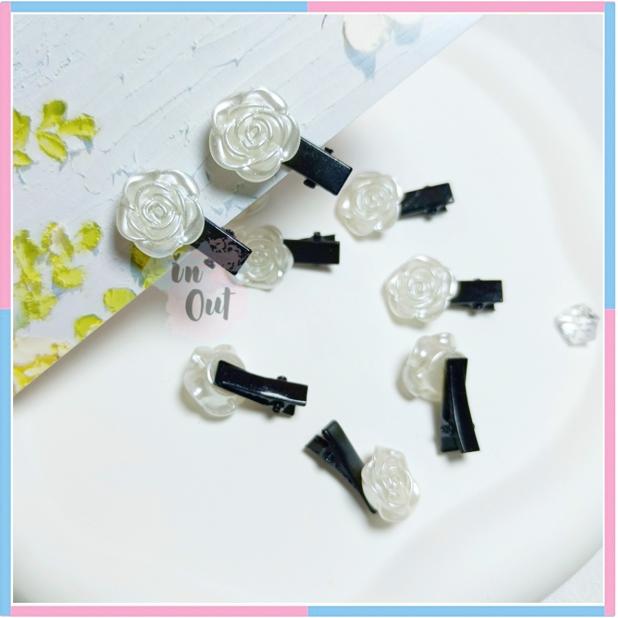 Jepit Rambut Wanita bentuk Mawar / pin rambut aksesoris anak anak  untuk pesta ACC41