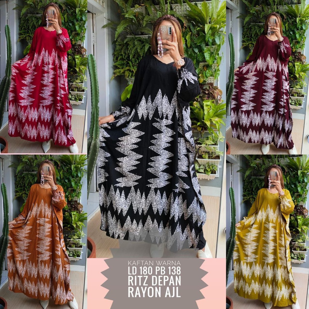 Kaftan - Kaftan Warna - Kaftan Cap - Kaftan Batik - Kaftan Fashion - Kaftan Syar'i - Kaftan Hijab - 