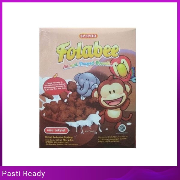 

SERENA FOLABEE ANIMAL SHAPED BISCUIT COKLAT 75g
