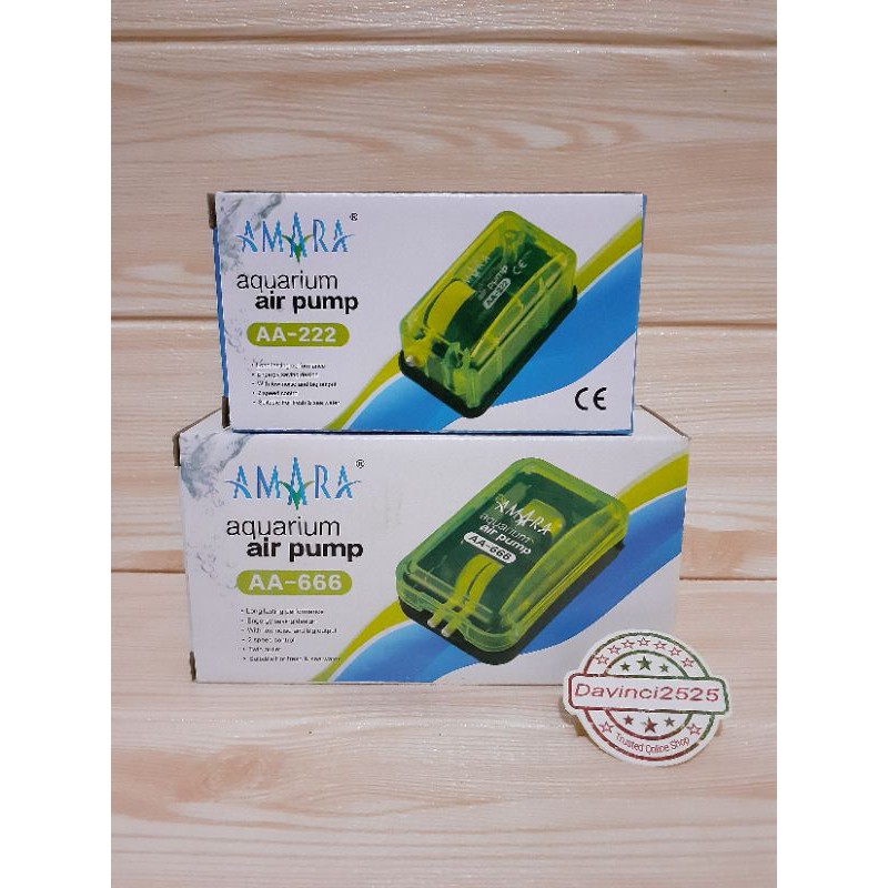Amara air pump / Aerator Pompa udara / hydroponik / Aerator Amara pump / Air pump / Amara airator