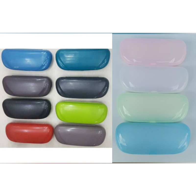 Satuan Box kacamata hard case warna hitam