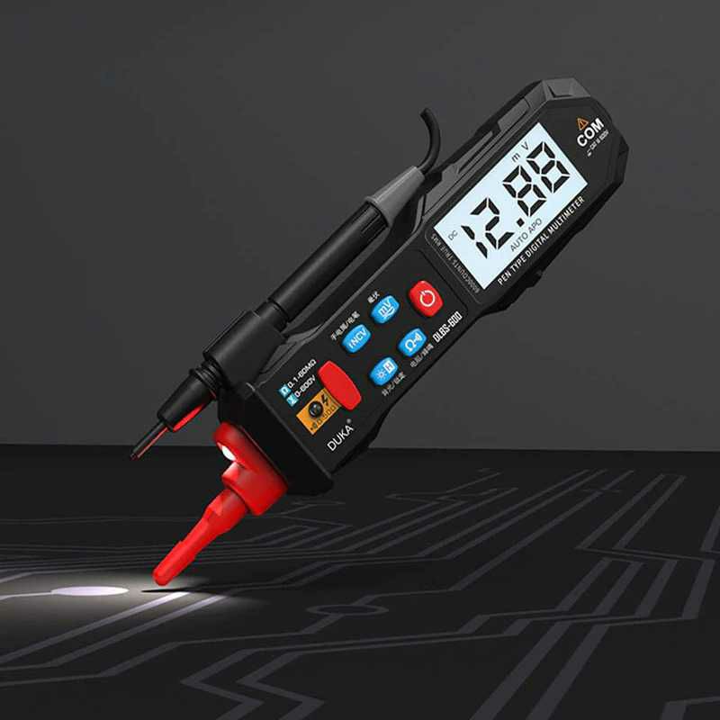 Multitester Mini Pocket Digital Multimeter AC/DC Voltage ESR Tester  DUKA- DLBS-600