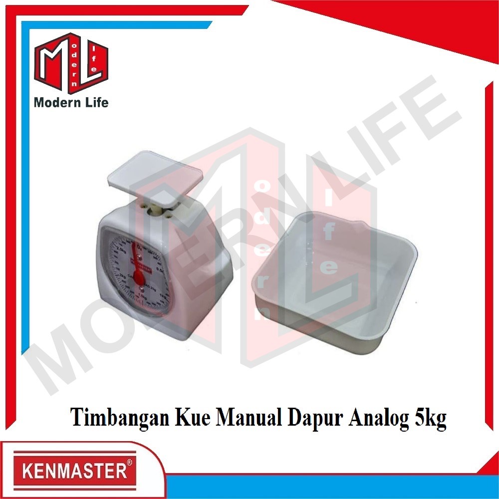 Kenmaster Timbangan Kue 5 KG / Kenmaster Timbangan Dapur Analog 5 KG