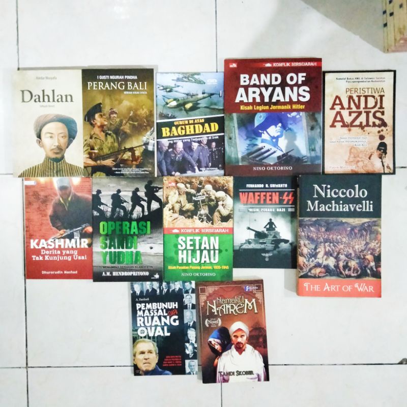 OBRAL BUKU MURAH ORIGINAL / BUKU SEJARAH / KONFLIK SEJARAH / SASTRA / SETAN HIJAU / NICCOLO MACHIAVE