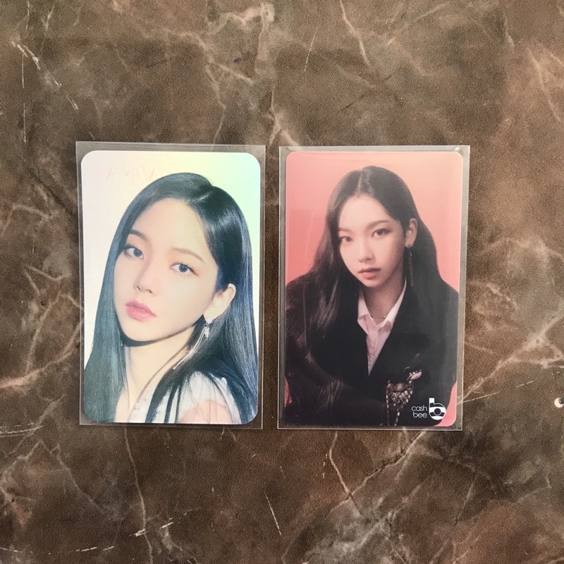 Aespa Karina Holo Forever Official Photocard/PC, Aespa Karina Forever Cashbee