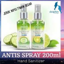 Antis spray antiseptic pembersih tangan 200ml