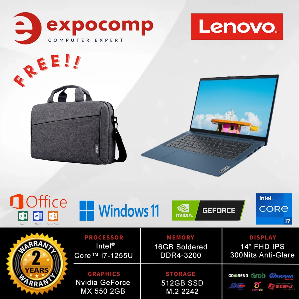 LENOVO IDEAPAD SLIM 5i IP 5-14IAL7 5UID BLUE CORE i7-1255U