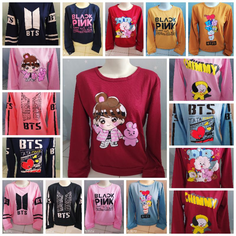 sweater bts / bt21 korea