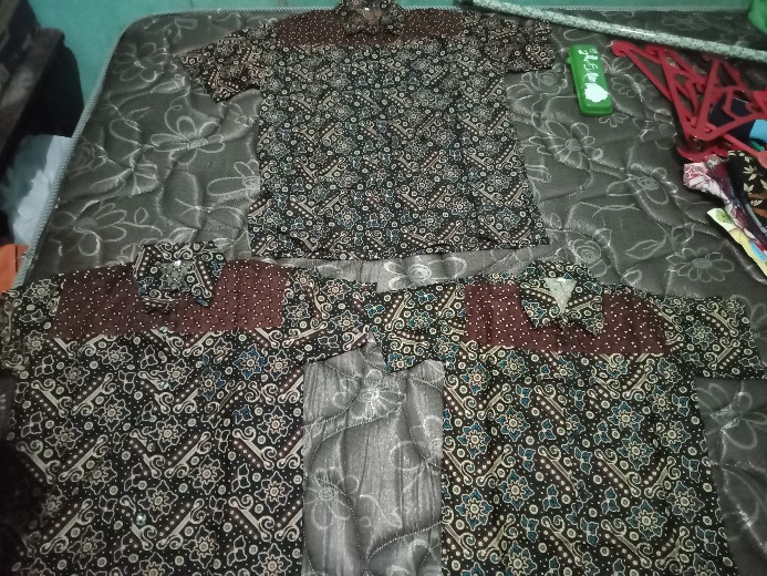 Batik Couple//baju Couple Batik Keluarga//batik Ayah Dana Anak