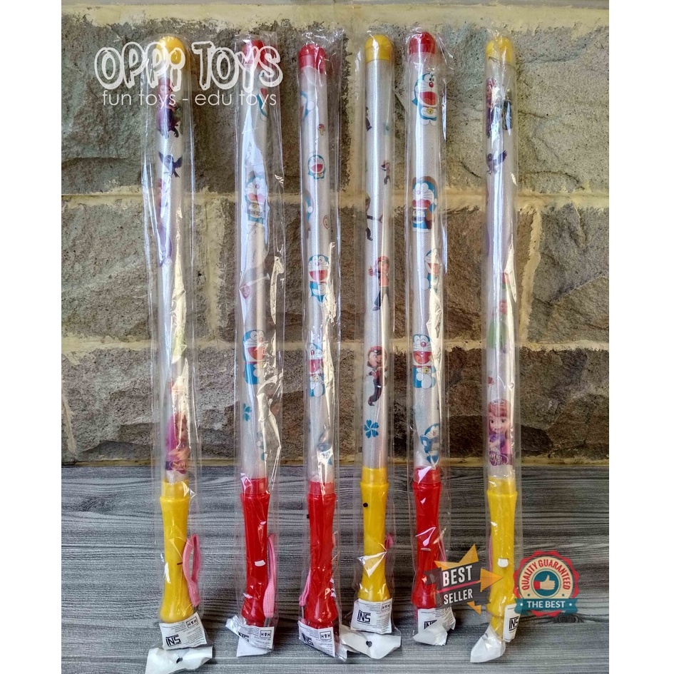 [FREE BATERAI] Mainan Lampu Stik Menyala Warna Warni - Lampu Stik LED - Mainan Stick Lampu Patroli T