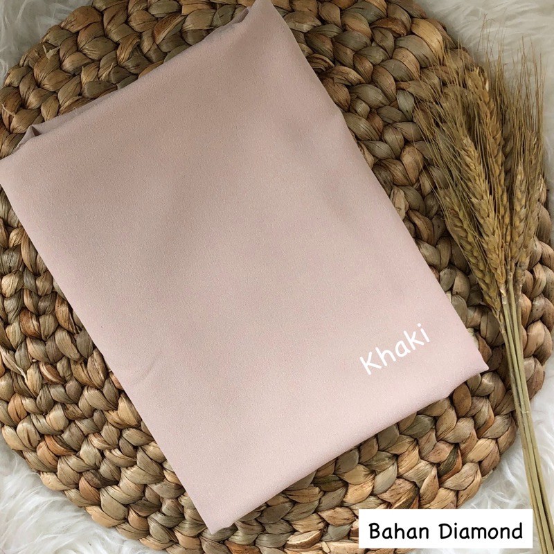 Bergo maryam diamond / New serina khimar-Khaki