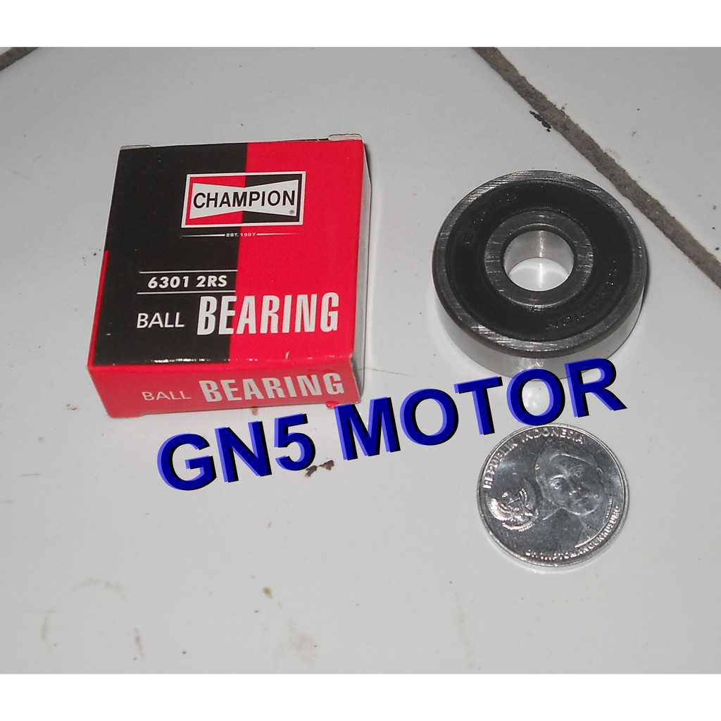 BEARING LAHER RODA 6301 2RS untuk motor honda astrea grand legenda prima supra x 100 fit lama