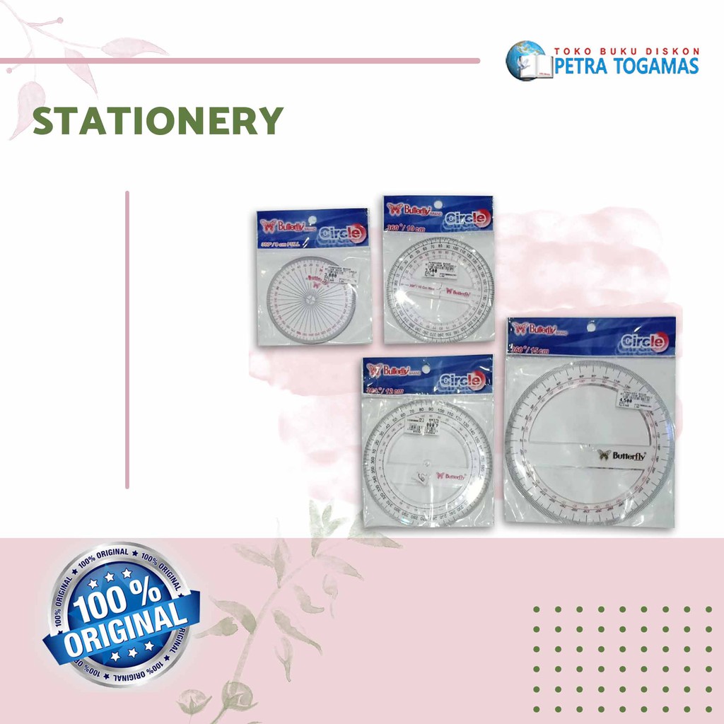 

PENGGARIS BUSUR BT-360 BUTTERFLY