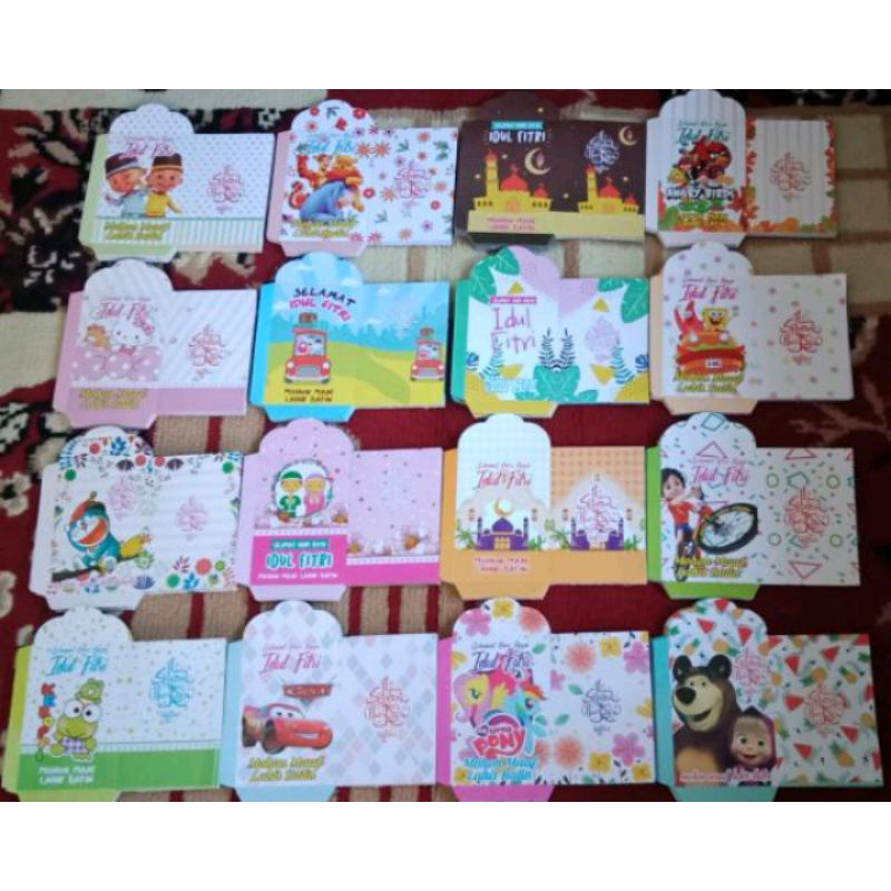 

Amplop Lebaran 120.000 Isi 1.500 Lembar free plastik belum di lem