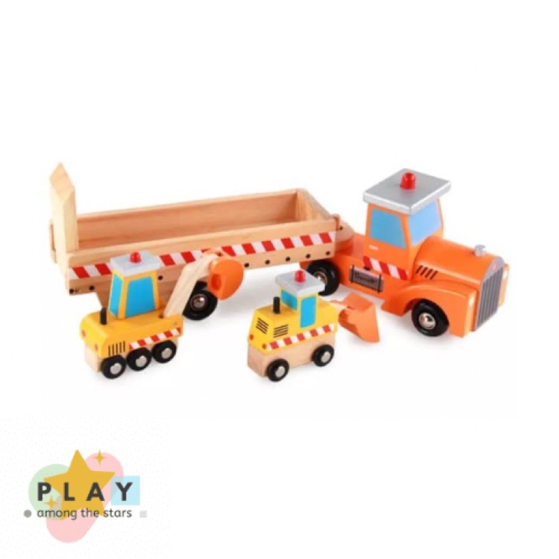 Wooden Toys Truck Car Engineering