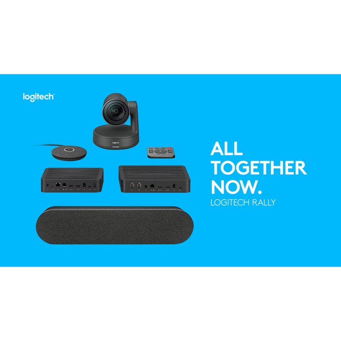 Webcam Video Conference Logitech Rally System - Garansi Resmi