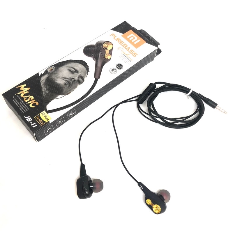 PROMO HANDSFREE JB11 EARPHONE EXTRABASS MINI EARPHONE HEADSET JB11