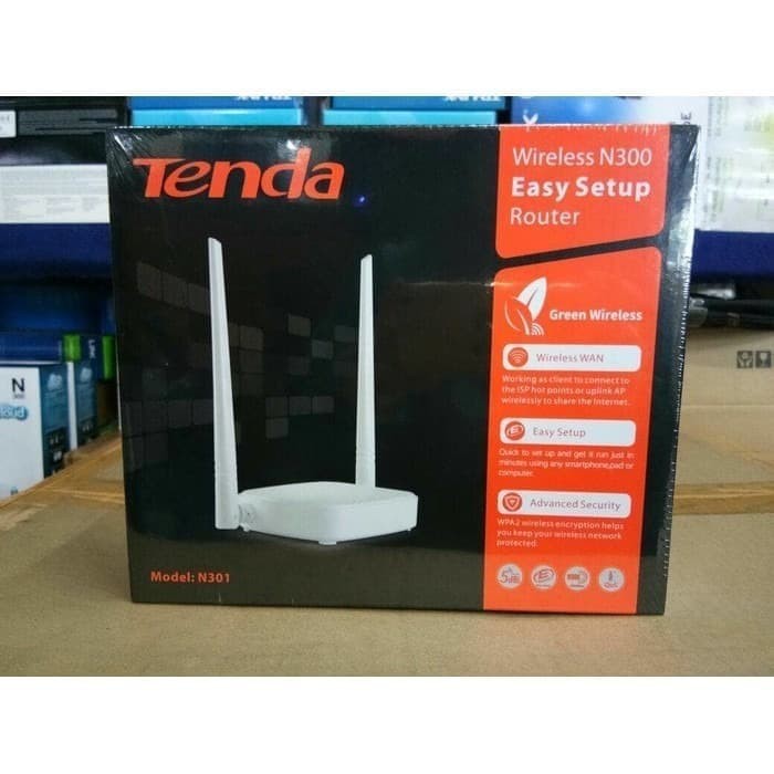 Tenda N301 Wireless N300 Easy Setup Router