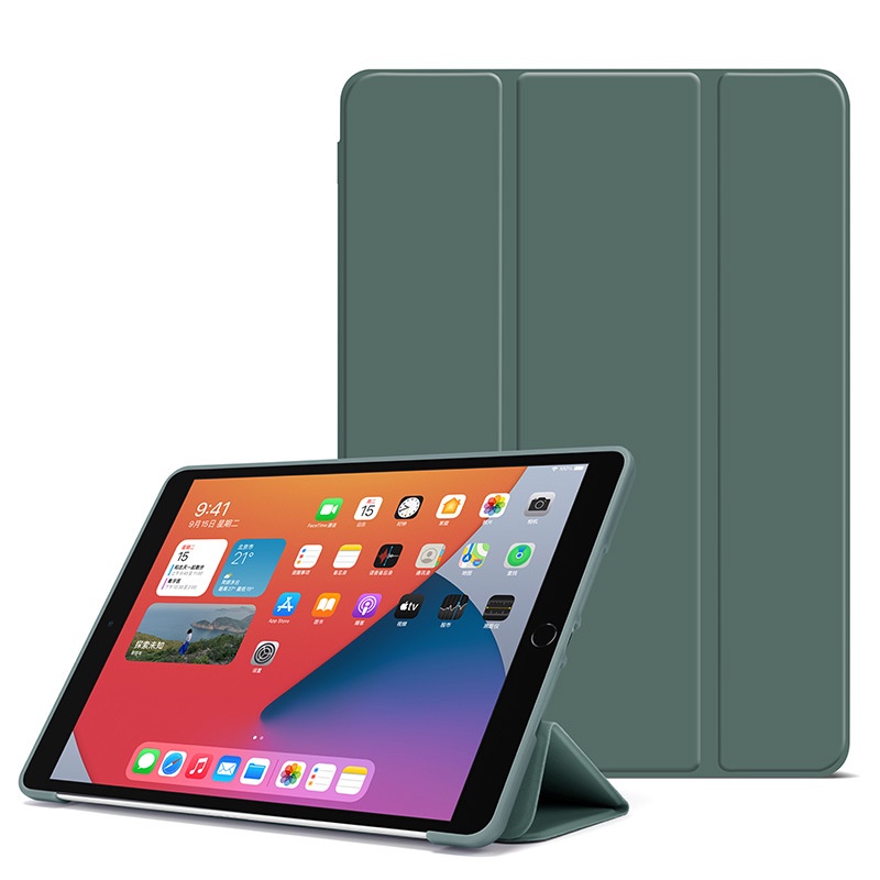 Tri-fold Case Pelindung Tablet Ipad 2020 Versi 10.2 Inch 3 Mini5 2019 11 Cocok Untuk 10.9 Inch