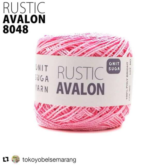 Benang rajut rustic avalon part 3