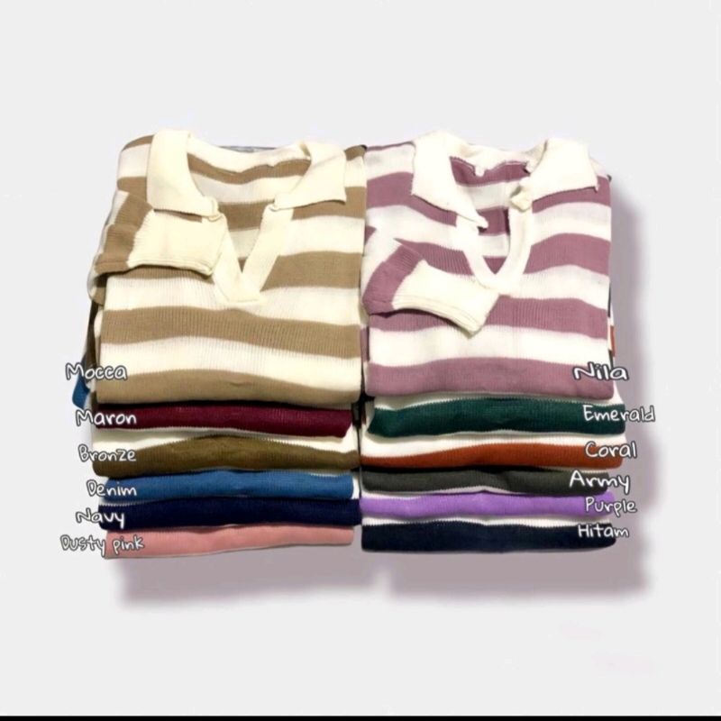 Tq88indonesia Fashion Baju sweater Rajut Wanita / THANIA KNITE BLASTER SWEATER RAJUT WANITA / SWEATER KOREA / Atasan Rajut Wanita / Outfit Kekinian / Pakaian Casual Wanita