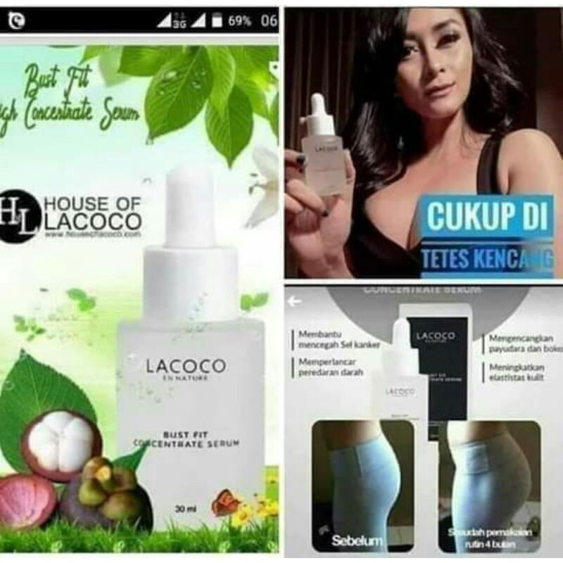 BUSFIT LACOCO NASA 100% dijamin original