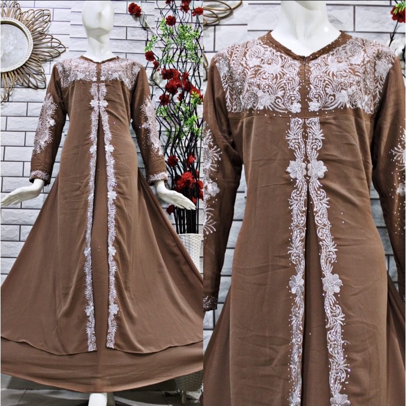 GAMIS CERUTY BORDIR ACEH