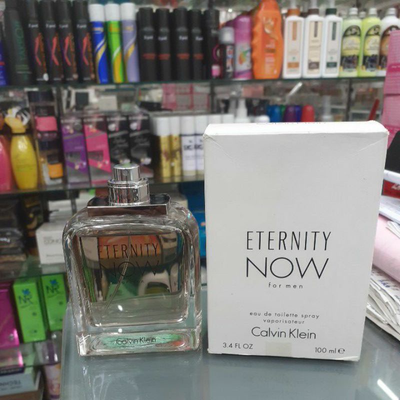 CK CALVIN KLEIN ETERNITY NOW EDT FOR MEN ORIGINAL TESTER